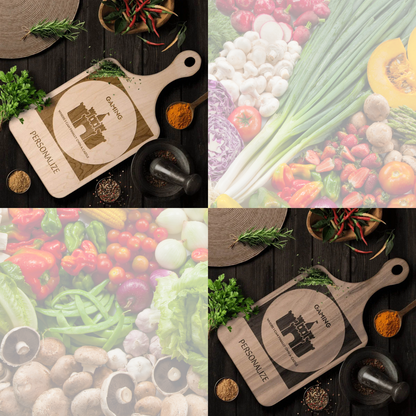 "Own a Castle" Funny Gamer Cutting Board| Iron Phoenix GHG - Iron Phoenix GHG