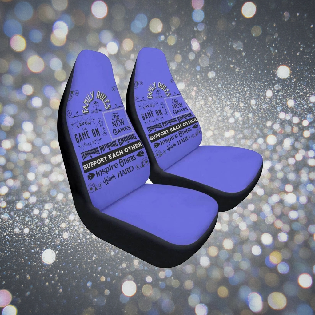 "Shadowseeker" Art Car Seat Covers | Iron Phoenix GHG - Iron Phoenix GHG