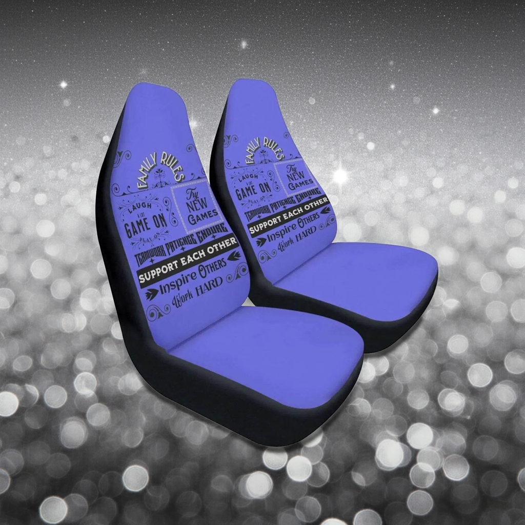 "Shadowseeker" Art Car Seat Covers | Iron Phoenix GHG - Iron Phoenix GHG