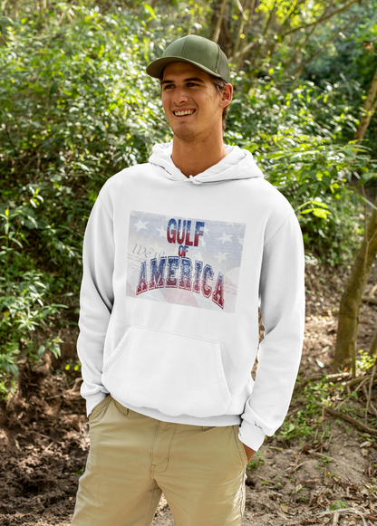 Gulf of America Hoodie, Unisex, Patriotic, Cozy Wear