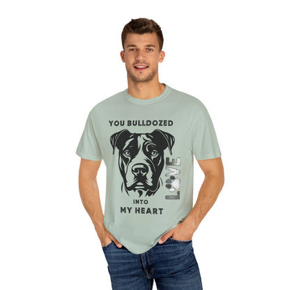 Love Bulldog Unisex T-Shirt, Perfect for Dog Lovers, Pet Owners, Animal Rescue, Gifts for Her, Birthdays, Everyday Wear