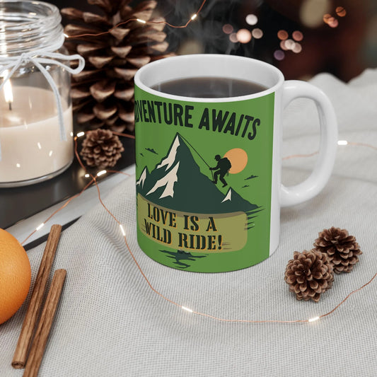 Adventure Awaits Ceramic Mug 2025