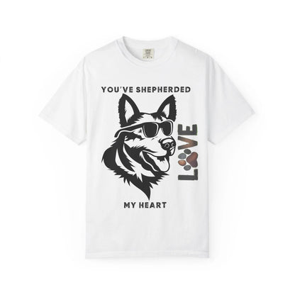 Cute Dog Lover T-shirt, Unisex Love T-shirt, Gift for Dog Owners, Custom Pet Shirt, Funny Dog Lovers Apparel