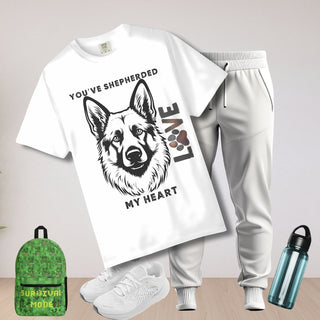 Shepherd Dog T-shirt - Cozy Unisex Tee, Pet Lover Gift - Iron Phoenix GHG