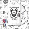 Shepherd Dog T-shirt - Cozy Unisex Tee, Pet Lover Gift - Image 4