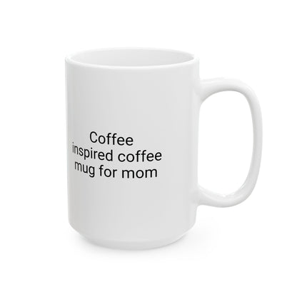Ceramic Mug - Enjoy Your Magic! Cozy Inspirational Coffee Cup for Mom, Gifts for Her, Birthday, Self-Care