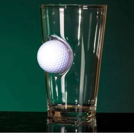 Stuck In Glass Beer Mug Golf - Iron Phoenix GHG