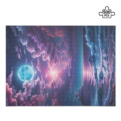500-Piece Picture Puzzle Jigsaw - Fun Variety for Family Game Night - Iron Phoenix GHG