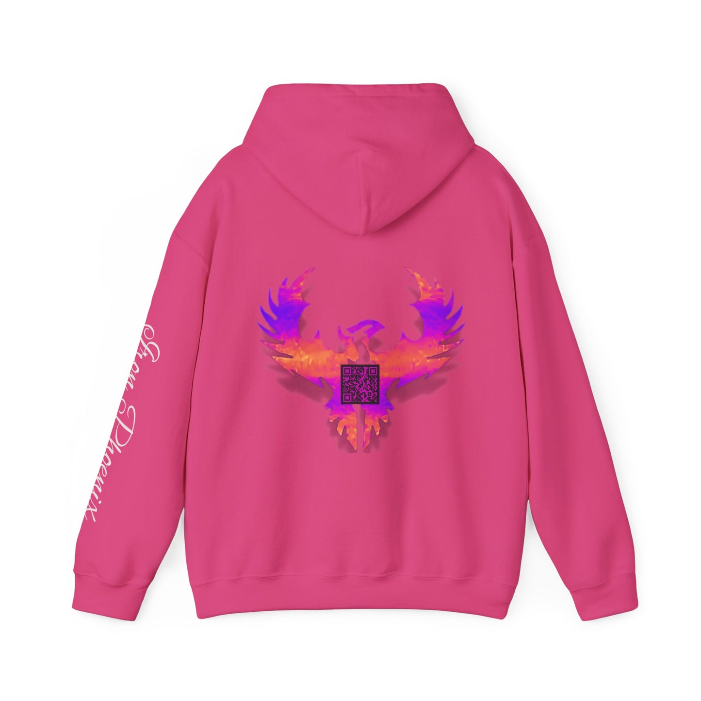 Gamer Phoenix Hoodie, Etsy QR, Cozy Gaming Wear