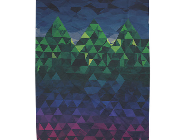 Velveteen Plush Blanket - Mountain Vibes Throw Blanket