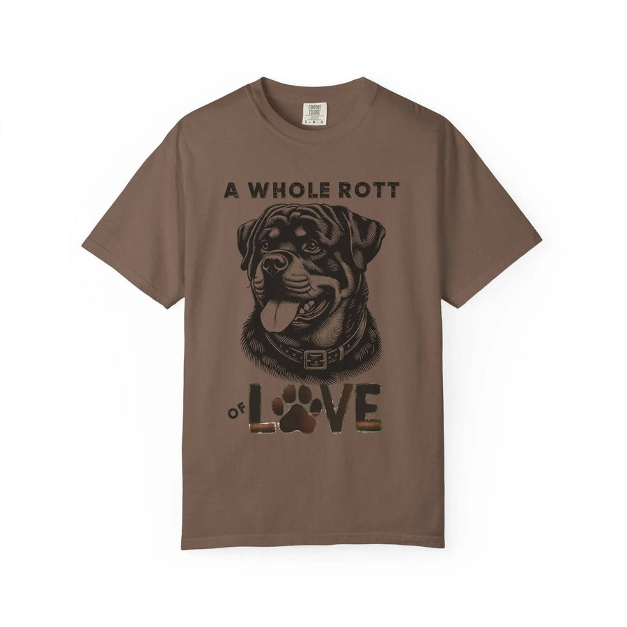 Rottweiler T-shirt - Eco-Friendly Gaming and Sports Comfort Tee - Iron Phoenix GHG