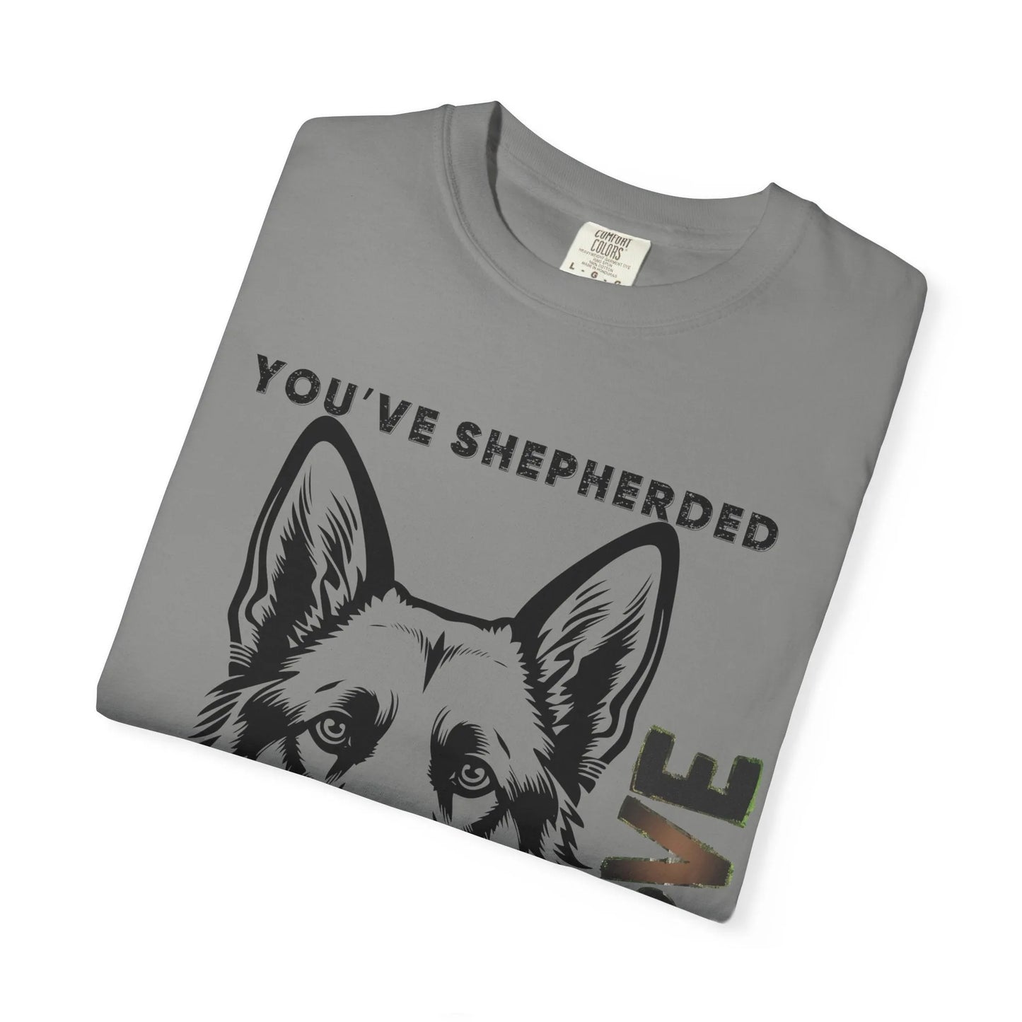Shepherd Dog Love T-Shirt, Unisex Gift for Dog Lovers, Pet Adoption Support, Heartwarming Canine Apparel, Casual Everyday Wear