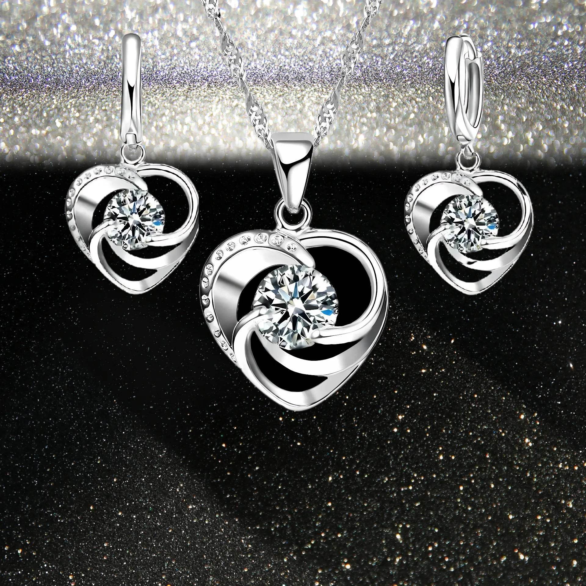 Heart Necklace Earrings (by Iron Phoenix) 2025 - Iron Phoenix GHG