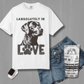 Labrador T-shirt - Labsolutely In Love Comfort Tee - Image 6