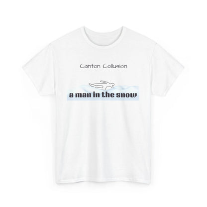 Man in the Snow true crime fans T-Shirt 2025