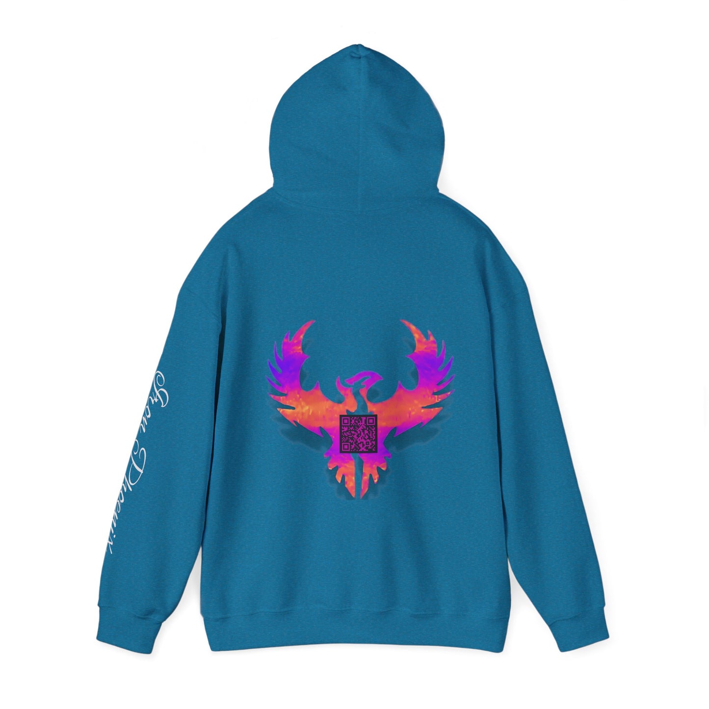 Gamer Phoenix Hoodie, Etsy QR, Cozy Gaming Wear