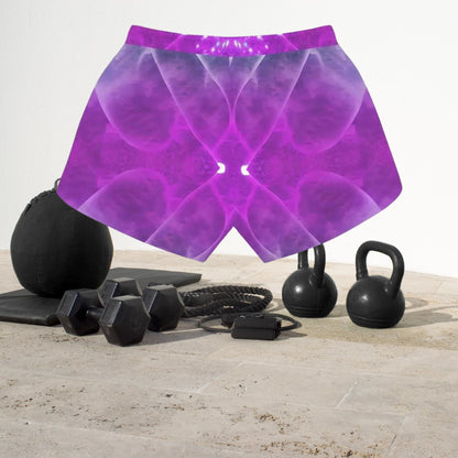 "Aurora Flow" Gradient Athletic Shorts | Iron Phoenix GHG