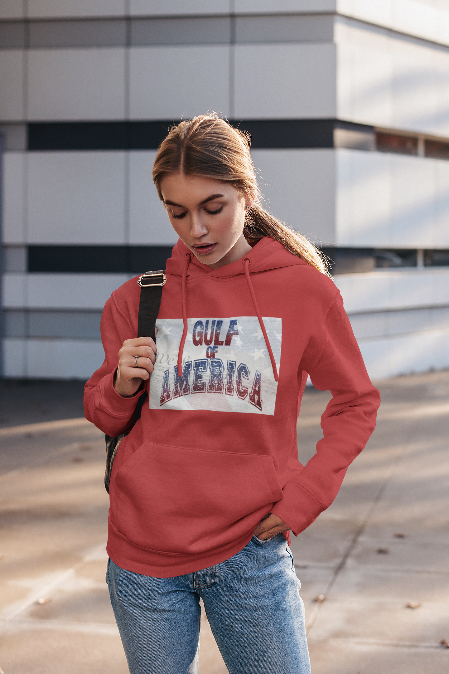 Gulf of America Hoodie, Unisex, Patriotic, Cozy Wear