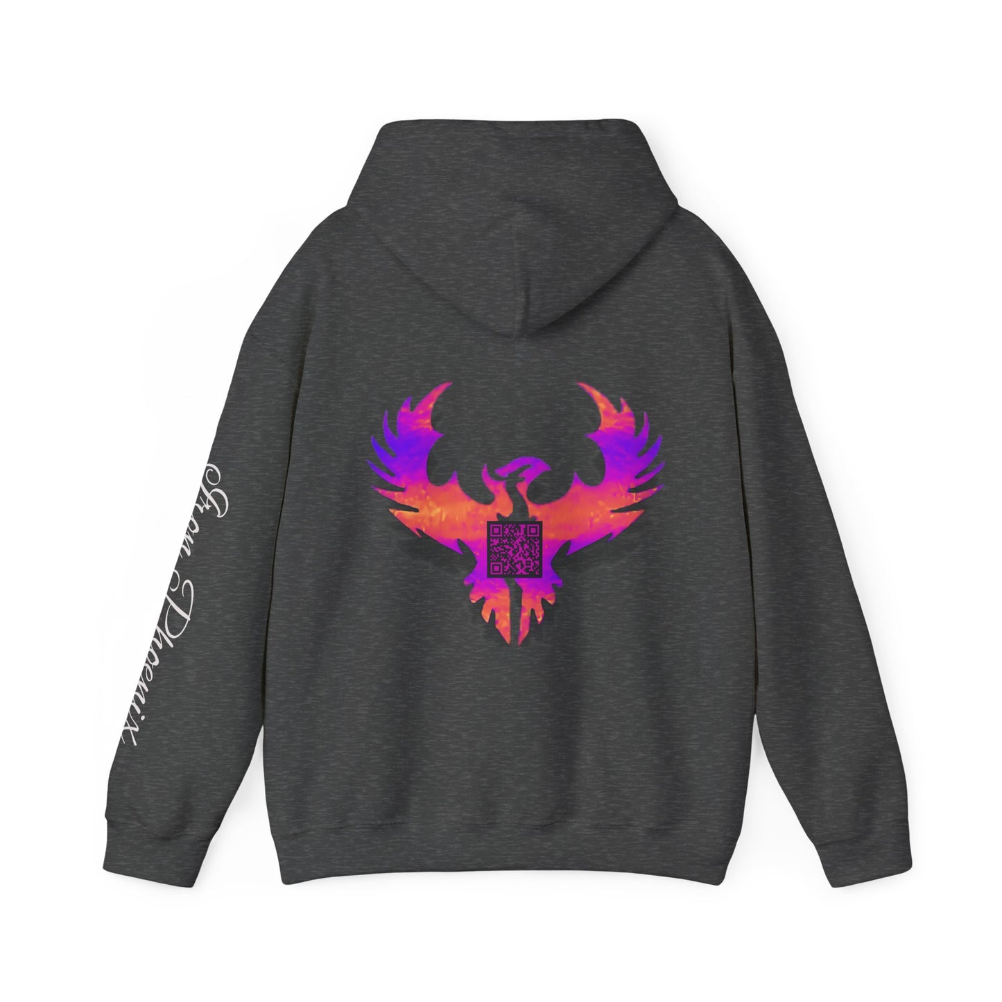 Gamer Phoenix Hoodie, Etsy QR, Cozy Gaming Wear