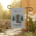 Funny Garden Banner - 'Not Bigfoot...' - Outdoor Decor - Image 2