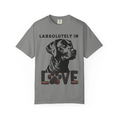 Dog Lover's Unisex T-Shirt - Absolutely in Love with Your Fur Friend, Pet Owner Gift, Animal Lover Apparel, Funny Dog Tee, Birthday Gift