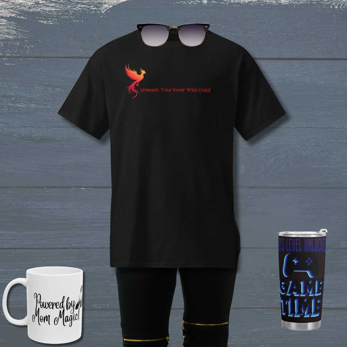 Phoenix T-shirt - Unisex Dry Blend Tee, Comfortable & Stylish - Iron Phoenix GHG