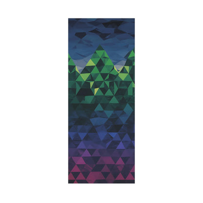 Abstract Mountain Matte Vertical Poster 2025 - Iron Phoenix GHG