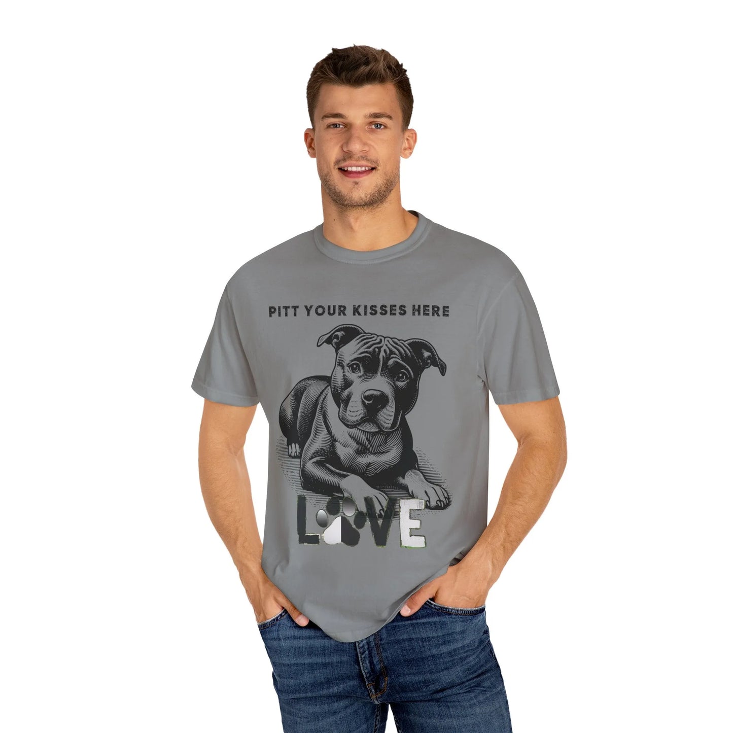 Pitt Your Kisses Here Unisex T-Shirt 2025