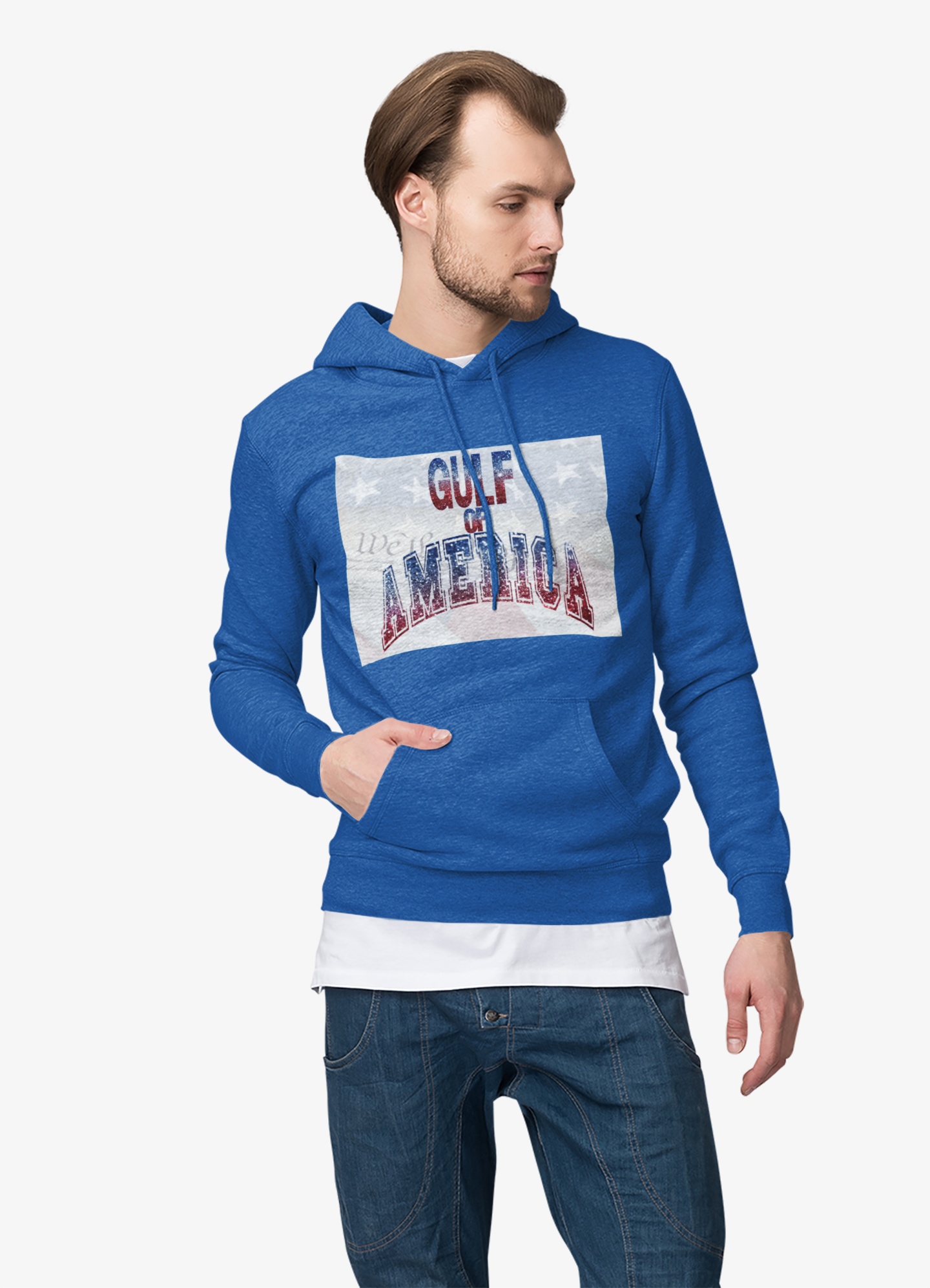 Gulf of America Hoodie, Unisex, Patriotic, Cozy Wear