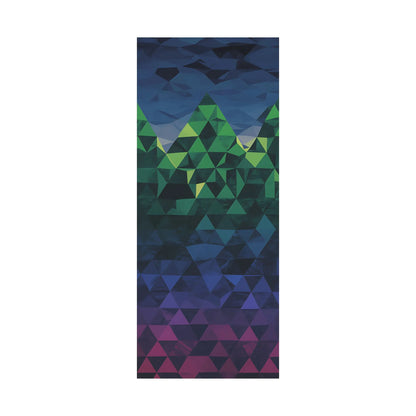 Abstract Mountain Matte Vertical Poster 2025 - Iron Phoenix GHG