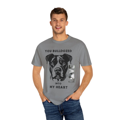 Love Bulldog Unisex T-Shirt, Perfect for Dog Lovers, Pet Owners, Animal Rescue, Gifts for Her, Birthdays, Everyday Wear
