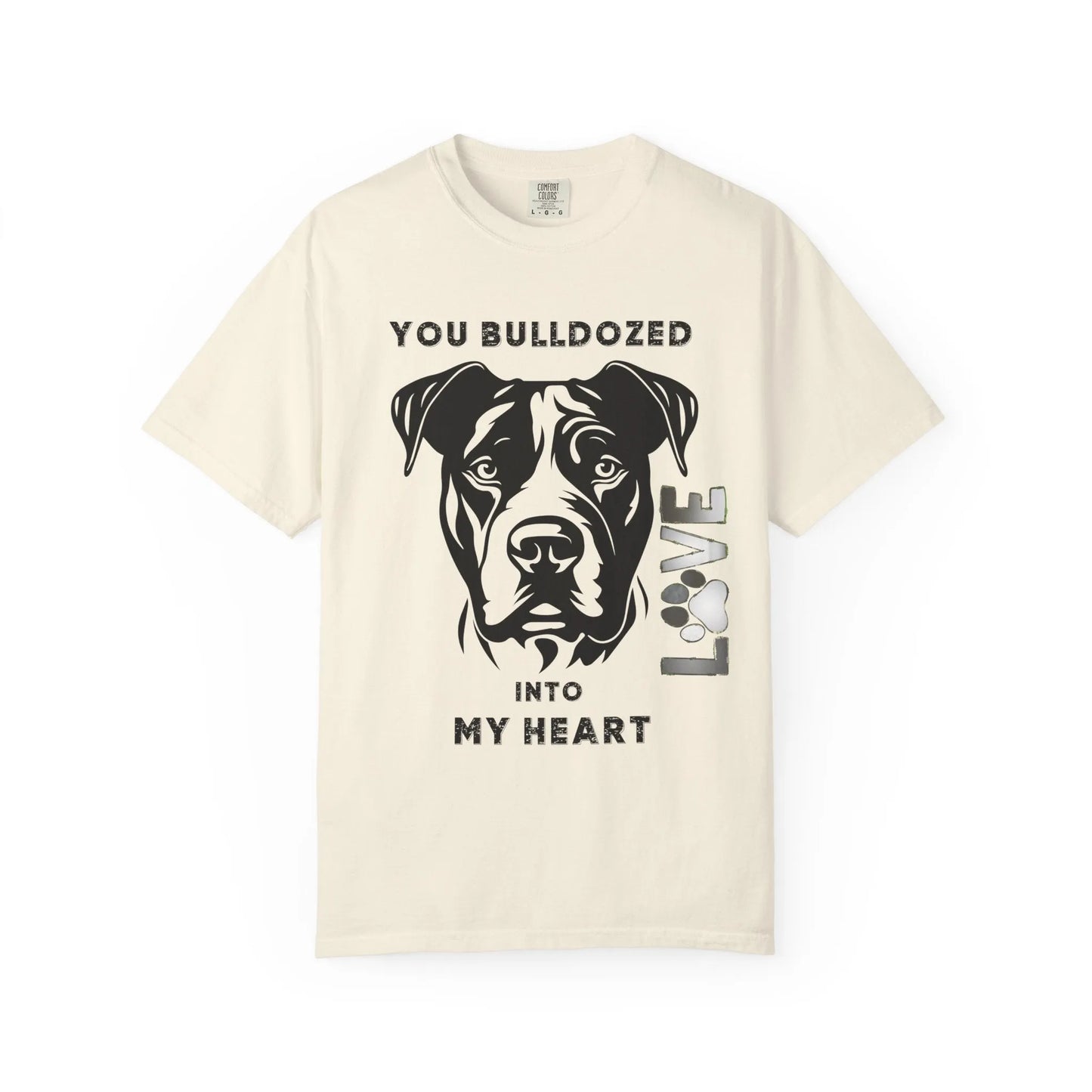 Love Bulldog Unisex T-Shirt, Perfect for Dog Lovers, Pet Owners, Animal Rescue, Gifts for Her, Birthdays, Everyday Wear