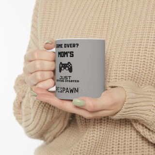 Gamer Mom Mug - "Game Over, Mom's Just Getting Started" - Mother's Day Gift - Iron Phoenix GHG