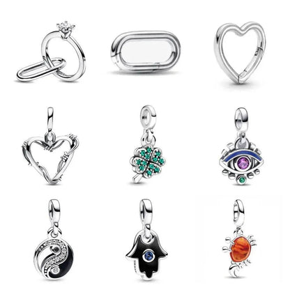 925 Sterling Silver Small Hole Me Series DIY Bead - Iron Phoenix GHG