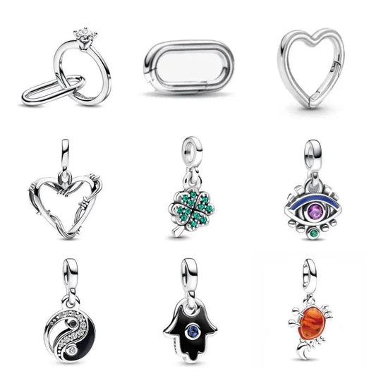 925 Sterling Silver Small Hole Me Series DIY Bead - Iron Phoenix GHG