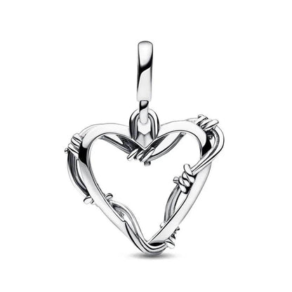 925 Sterling Silver Small Hole Me Series DIY Bead - Iron Phoenix GHG
