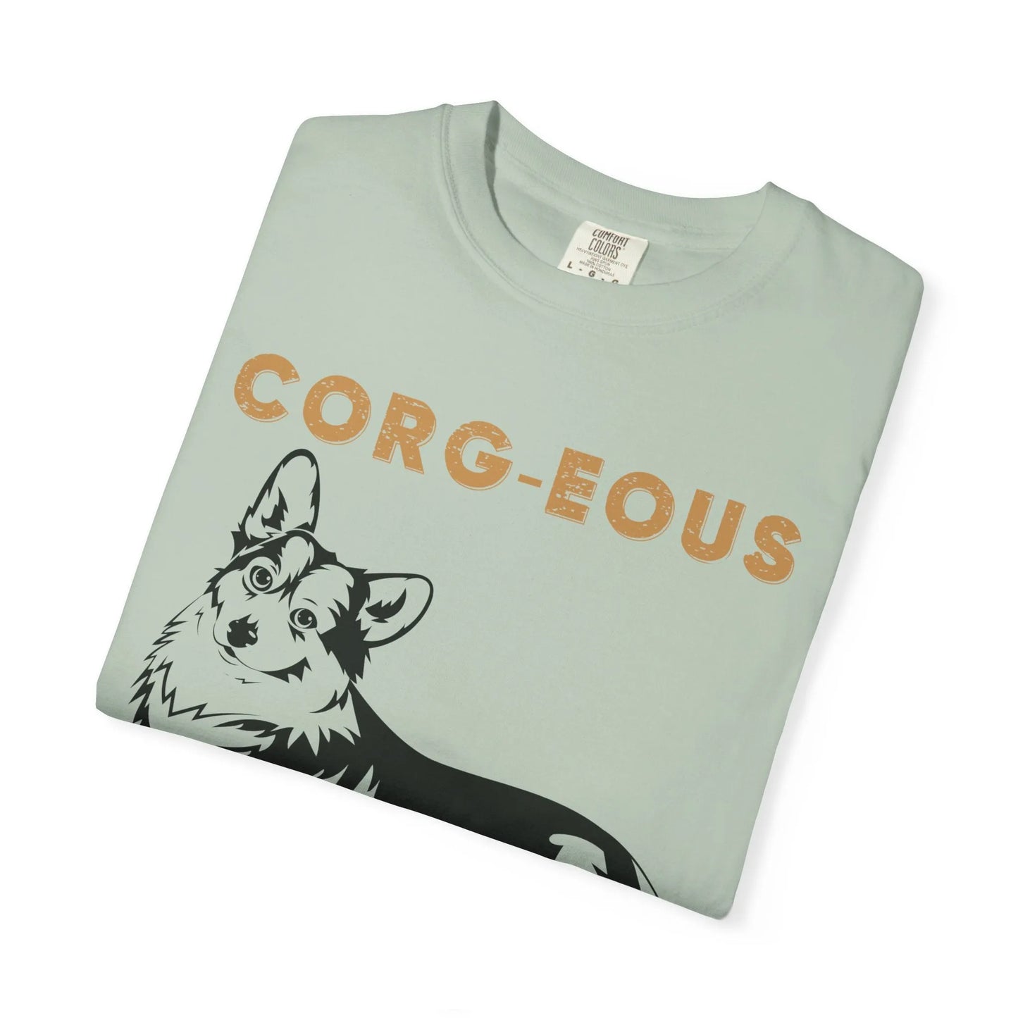 Corg-Eous Love T-Shirt, Cute Dog Lover Gift, Pet Owner Apparel, Animal Lover Tee, Perfect for Birthdays, Everyday Wear