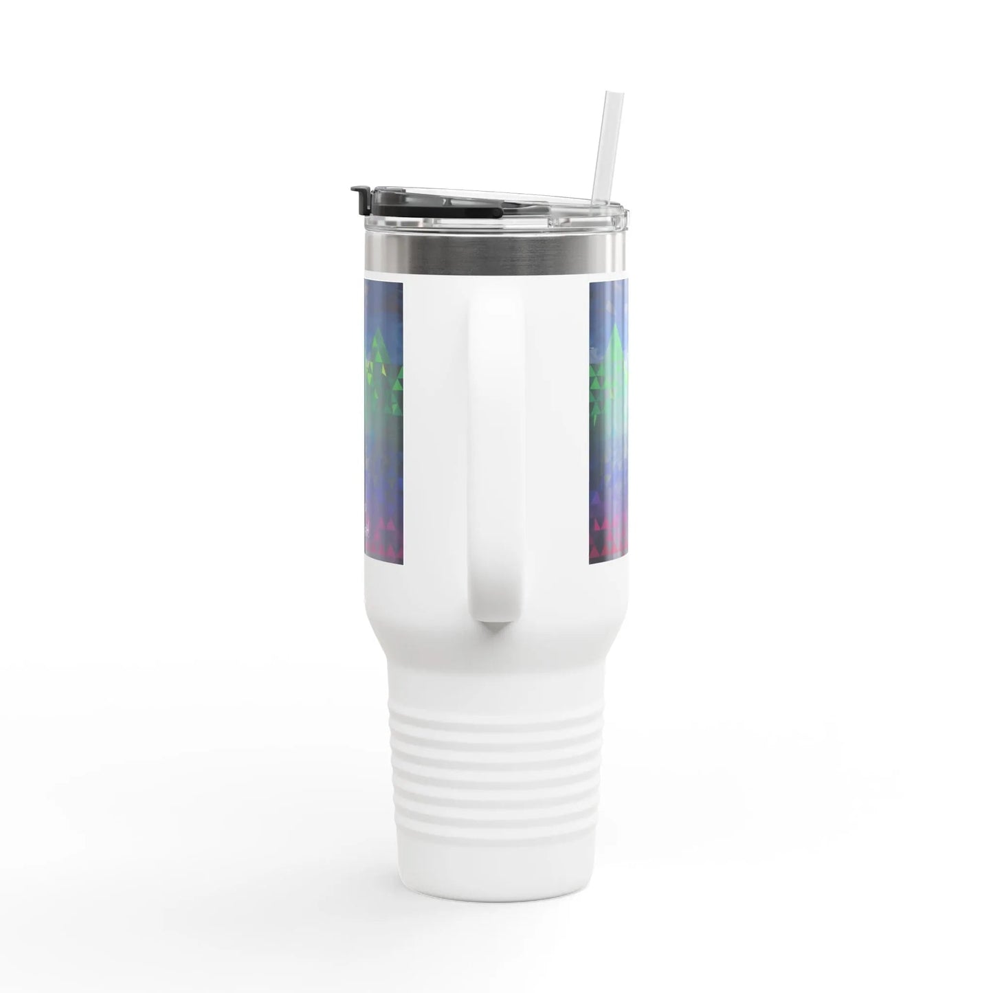 Colorful Insulated Travel Mug - 40oz, Leak-Proof, Perfect Gift - Iron Phoenix GHG
