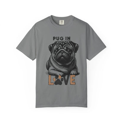 Pug Love T-Shirt, Unisex Dog Lover Tee, Cute Pet Apparel, Gift for Pet Owners, Animal Lover Shirt, Comfortable Casual Wear