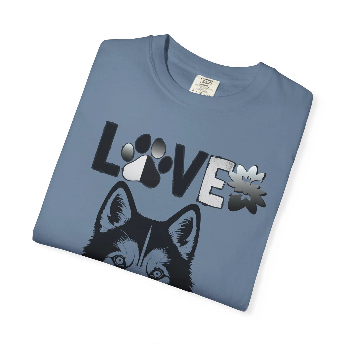 Love Got Me Howlin' Unisex T-Shirt, Cute Dog Lover Tee, Pet Owner Gift, Animal Rescue Shirt, Casual Everyday Wear, Gift for Dog Lovers