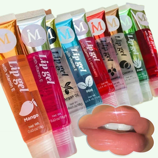 6Pcs Moisturizing Lip Gloss Set 18g (by GlowLuxe) Eco 2025 - Iron Phoenix GHG