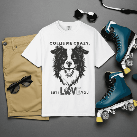 Collie T-shirt - Eco-Friendly Gaming Comfort Tee - Iron Phoenix GHG