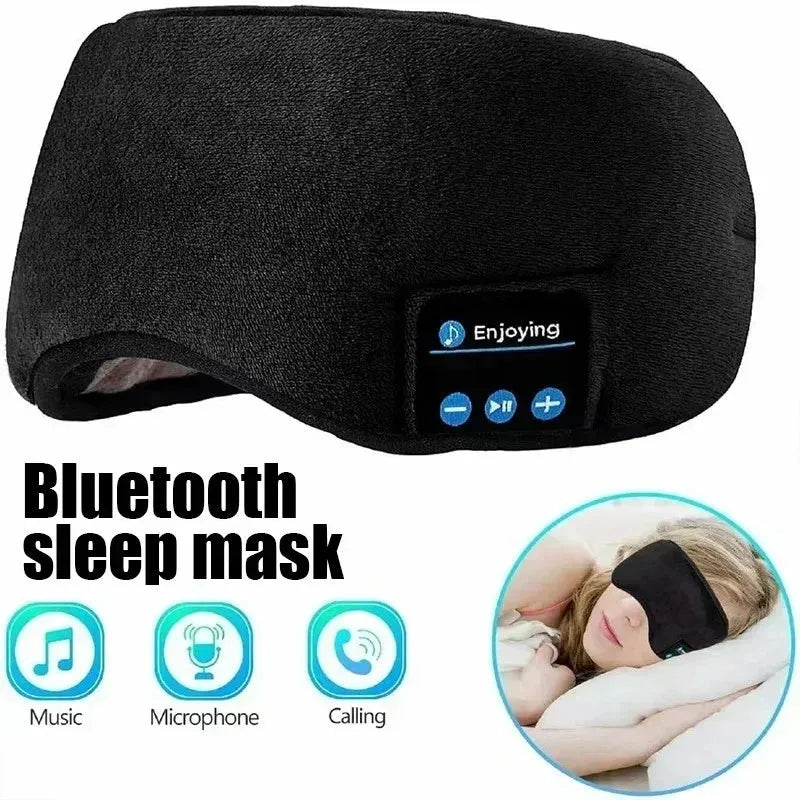 Fone Bluetooth Earphones Sleeping Mask Block Out Light Sleep Mask For Eyes Soft Sleeping Aid Eye Mask Breathable Slaapmasker - Iron Phoenix GHG