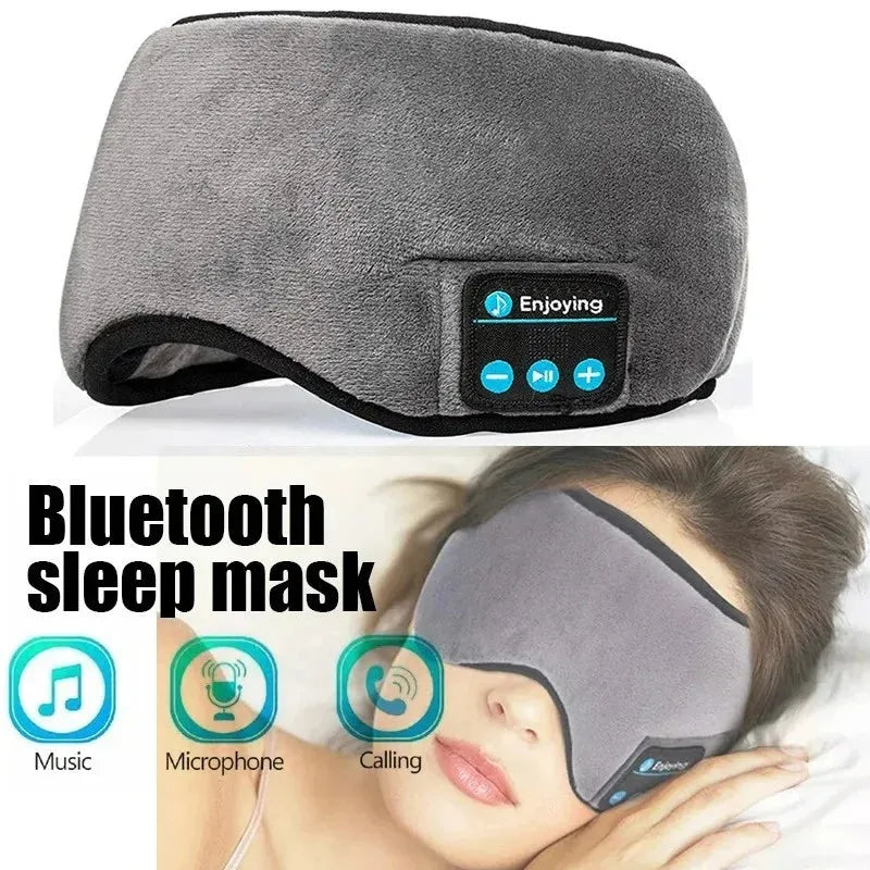 Fone Bluetooth Earphones Sleeping Mask Block Out Light Sleep Mask For Eyes Soft Sleeping Aid Eye Mask Breathable Slaapmasker - Iron Phoenix GHG
