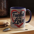 Fueled by Love Mug - Romantic Coffee Mug, Perfect Gift for Couples - Image 1
