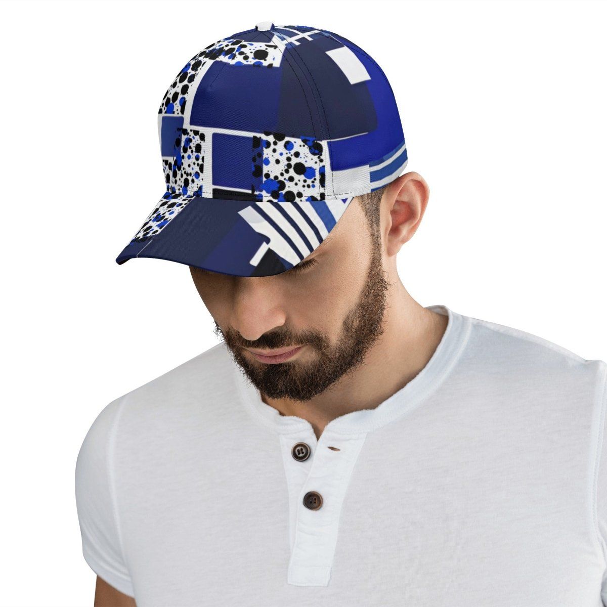 Blue Artist Baseball Cap - Iron Phoenix GHG