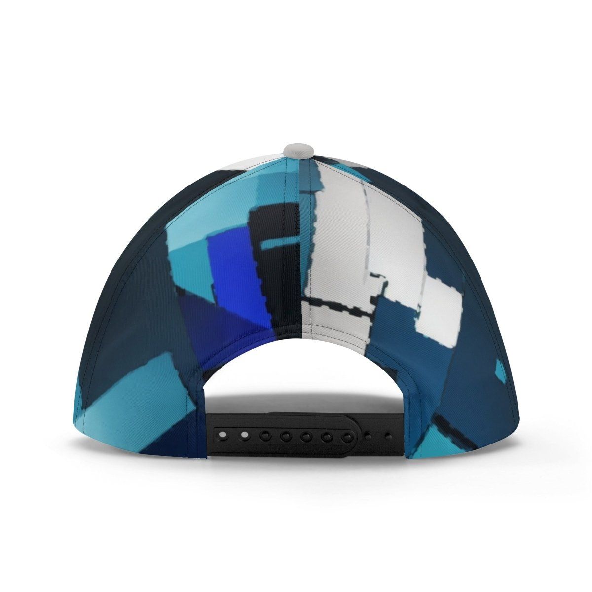 Blue Print Baseball Cap: Azure Mosaic Collection - Iron Phoenix GHG