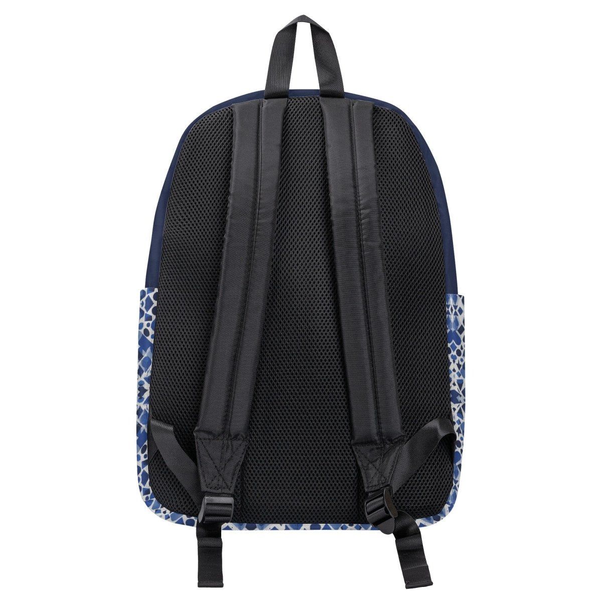 Blue and White Fashion Backpack - Iron Phoenix GHG