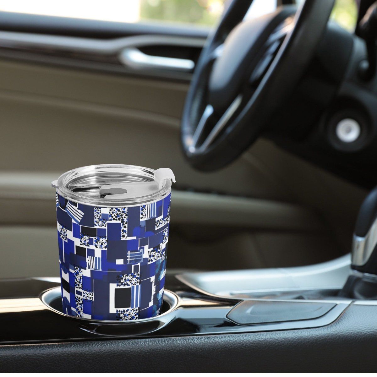 Blue and White Pattern Tumbler - Iron Phoenix GHG