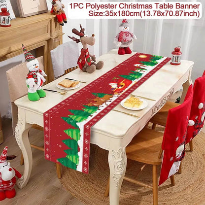 Table Runner - Eco Christmas 2025 Decor - Iron Phoenix GHG